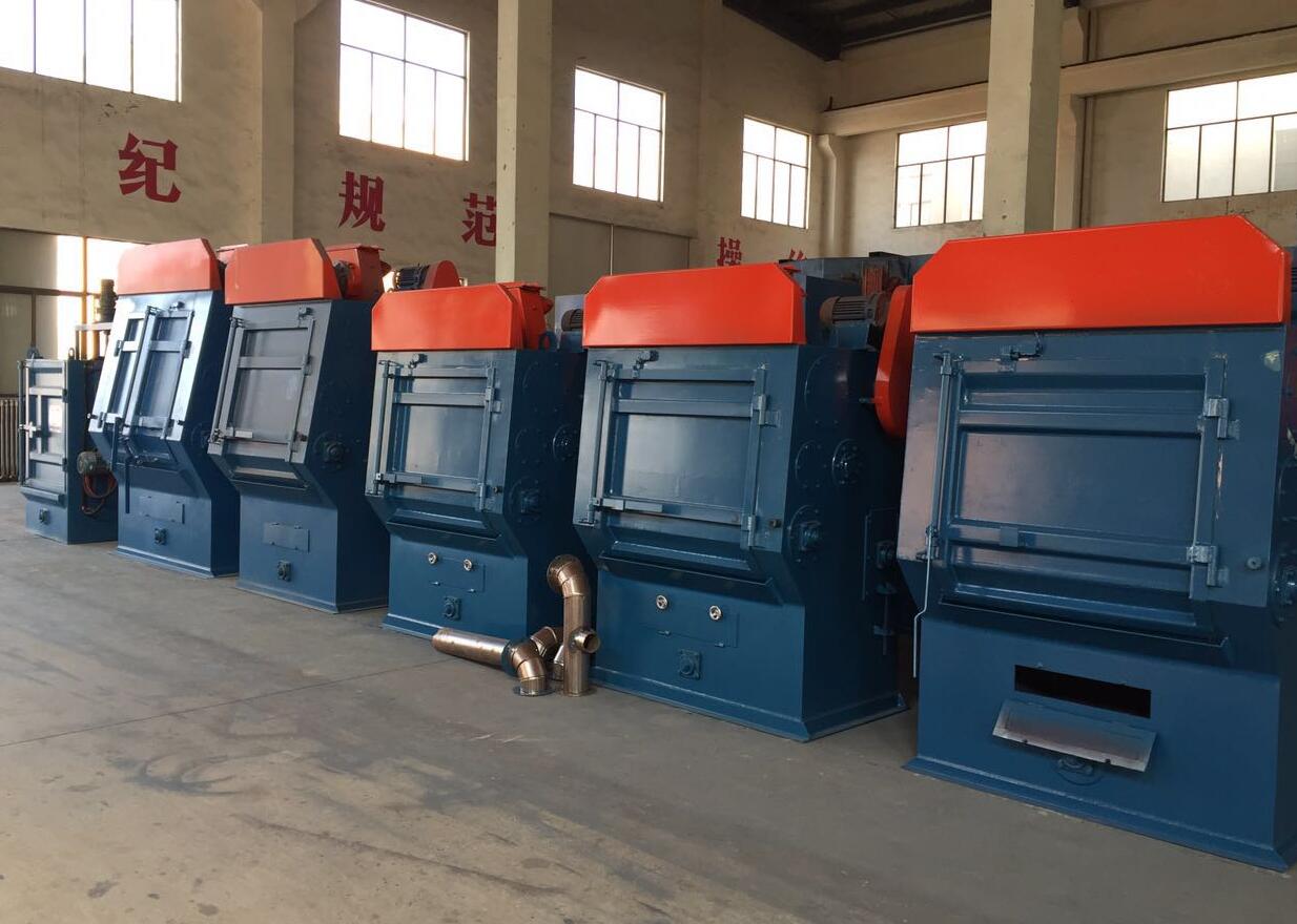 對沖壓件拋丸應選購什么樣的拋丸機？